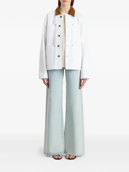 Blugi Khaite stretch albastru