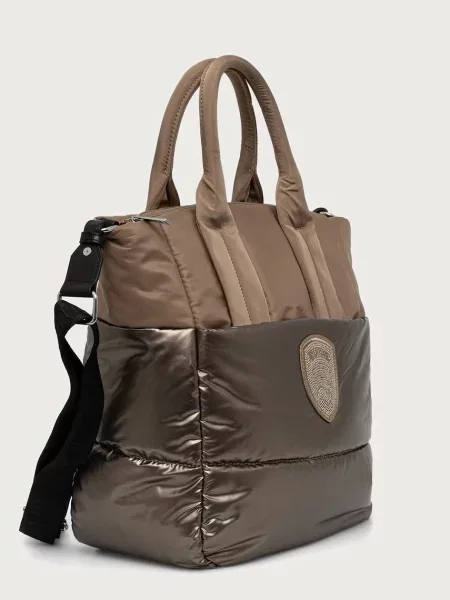 Blauer geantă shopper pentru femei bej