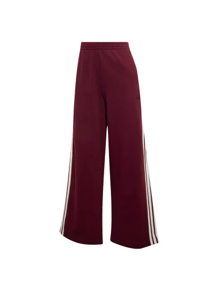 ADIDAS SPORTSWEAR Pantaloni sport castaniu / bordeaux roșu