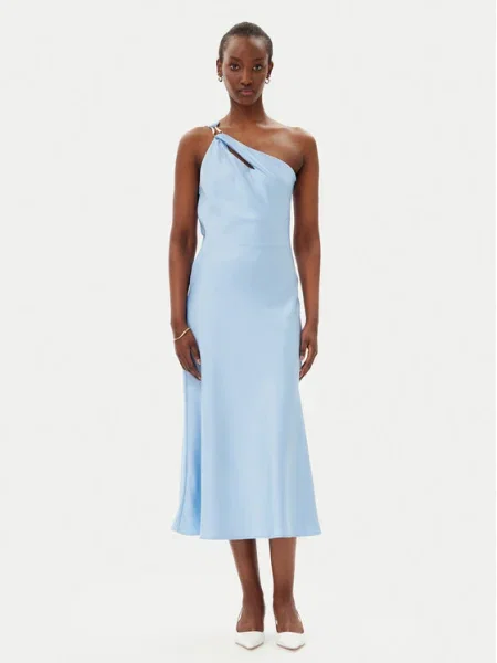 Imperial Rochie cocktail ADOJJBA celest albastru