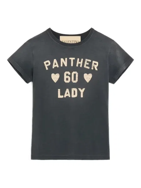 Tricou Valentino Garavani cu imagine gri