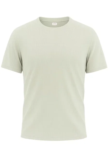 Antargo Tričko Waffle T-Shirt pastelově zelená
