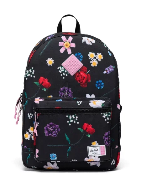 Herschel Ruksak LEGO Heritage zelena / crvena / crna bijela