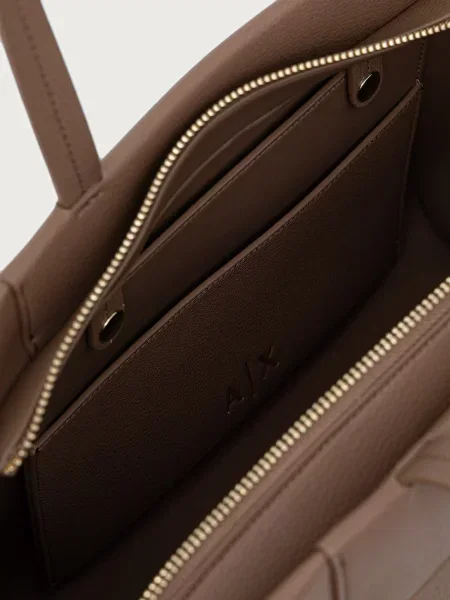 Armani Exchange Táska Világosbarna bézs