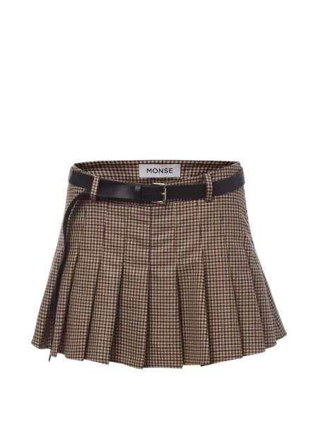 Cu centură fusta mini Monse