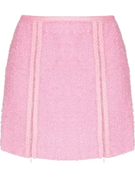 Fusta mini Rotate roz