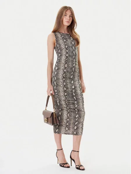 Коктейльное платье Michael Michael Kors бежевое
