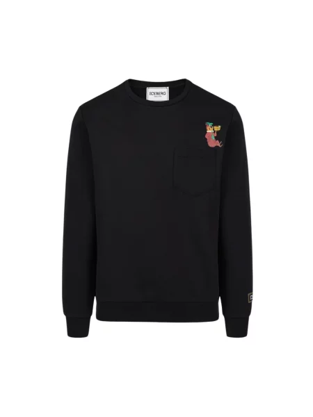 Bluza Iceberg z nadrukiem czarna