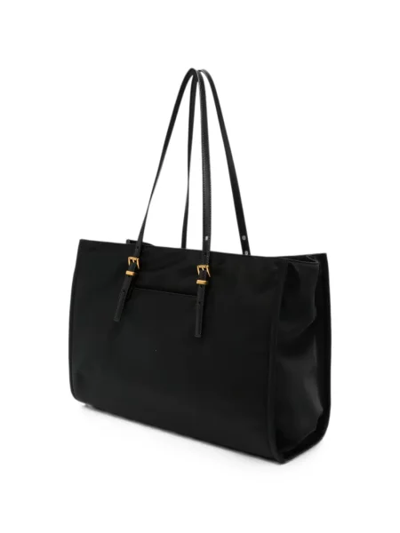 Gėlėtas pakabukas Michael Michael Kors su autografu juoda