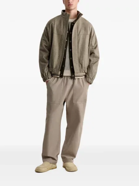Pantaloni Maison Kitsune cu cordon