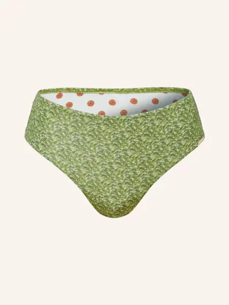 Watercult High Waist Bikinové Kalhotky Le Soleil zelená