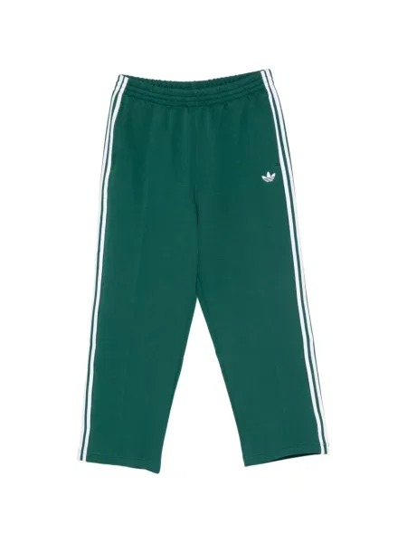 Pantaloni Adidas cu broderie alergare roșu