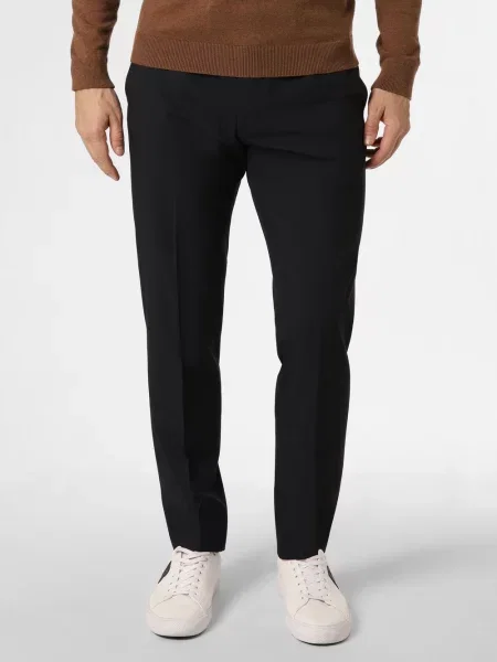 Strellson spodnie modułowe Melwin Mężczyźni Slim Fit jednolity 26 niebieski