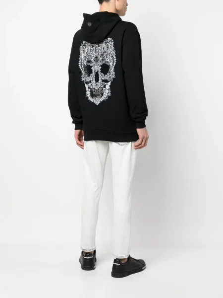 Džemperis su gobtuvu Philipp Plein juoda