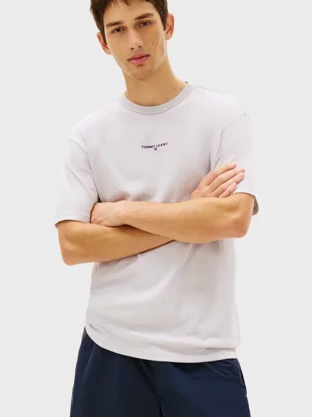 Футболка Tommy Jeans сіра