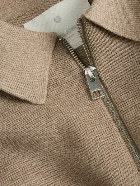 JACK & JONES Pulover JPRBLAMILANO taupe gri