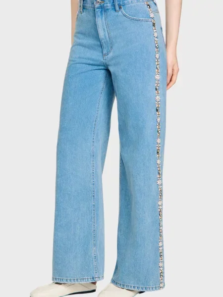 Джинси Sandro блакитні