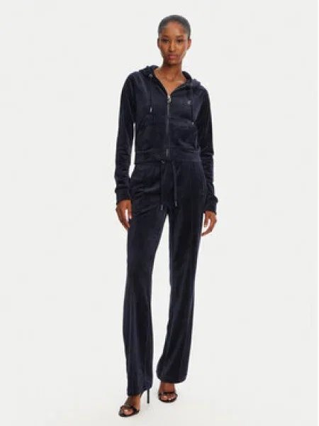 Juicy Couture Teplákové kalhoty Tina Tmavomodrá