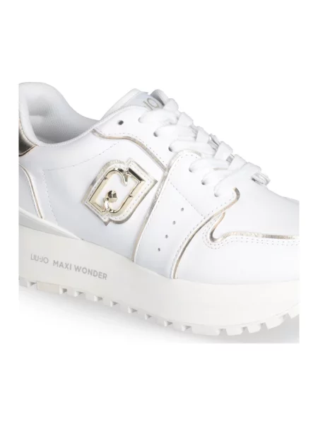 Sneakersy Liu Jo skórzane białe