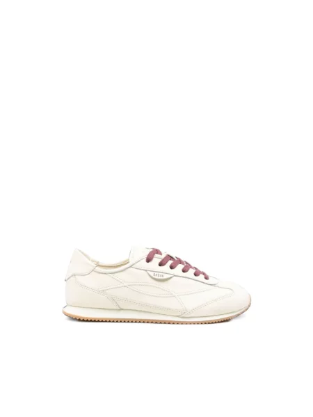Sneakersy Ghoud skórzane beżowe