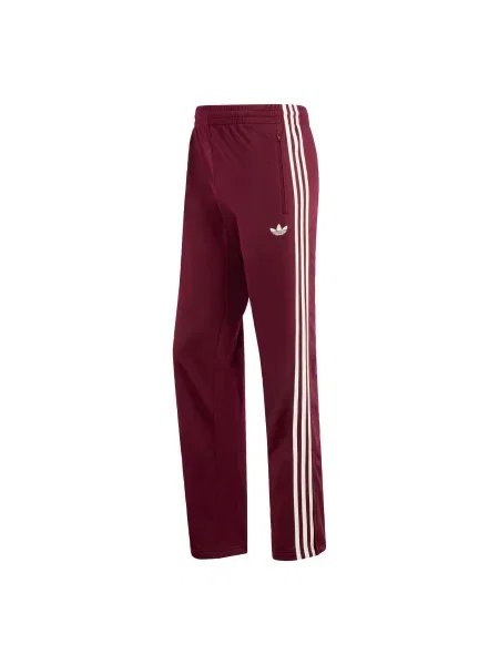 ADIDAS ORIGINALS Pantaloni Firebird roșu vin / alb bordo