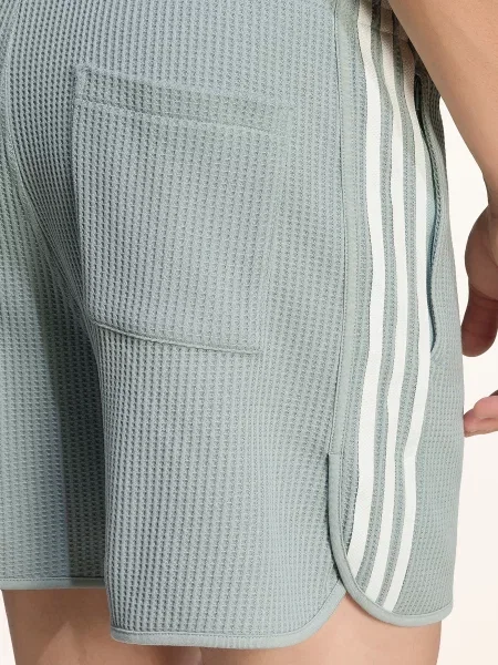 Adidas Originals Šortky Waffle Knit Sprinter světle zelená