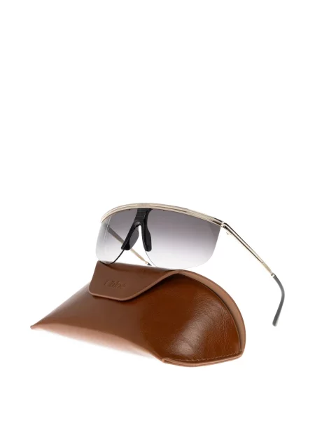 Ochelari de soare Chloé cu imprimeu geometric