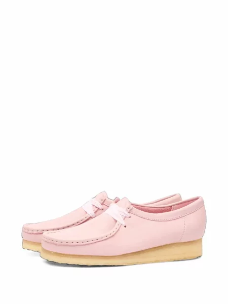Δερμάτινα loafers Clarks Originals ροζ