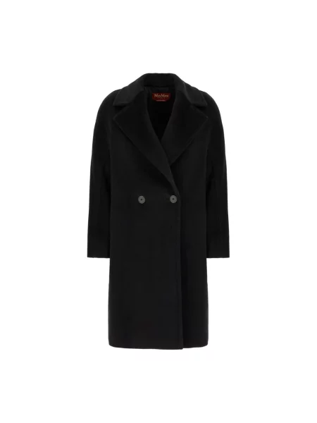 Płaszcz Max Mara Studio dwurzędowy czarny