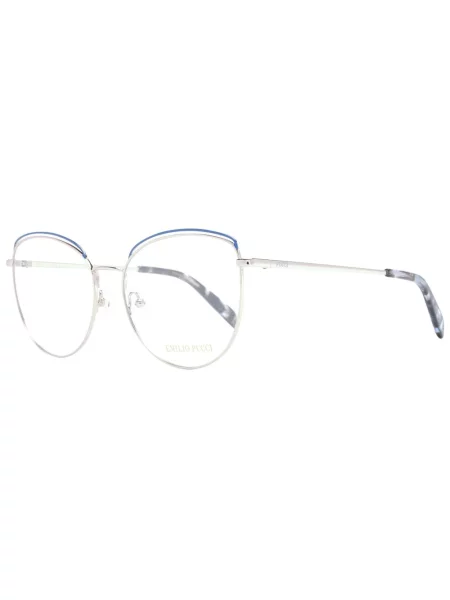 Okulary przeciwsłoneczne Emilio Pucci niebieskie