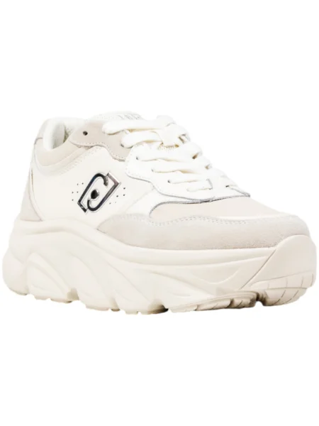 Sneakers Liu Jo Steffy 01 Écru bej