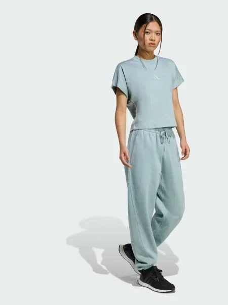 Джоггеры Adidas зеленые