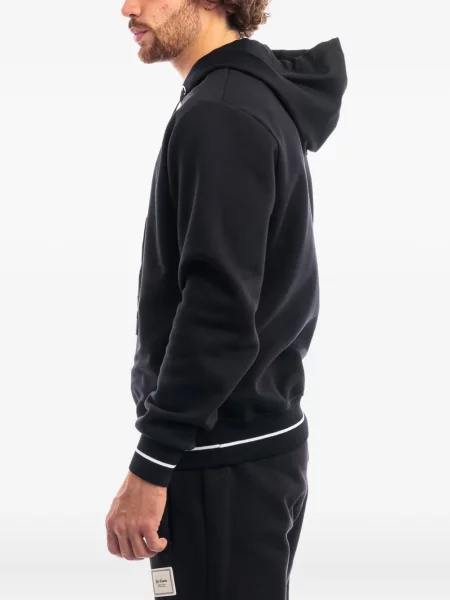 Hoodie Yes London μαύρο