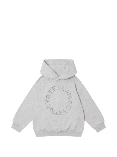 Bluza z kapturem dziecięca Stella Mccartney szara