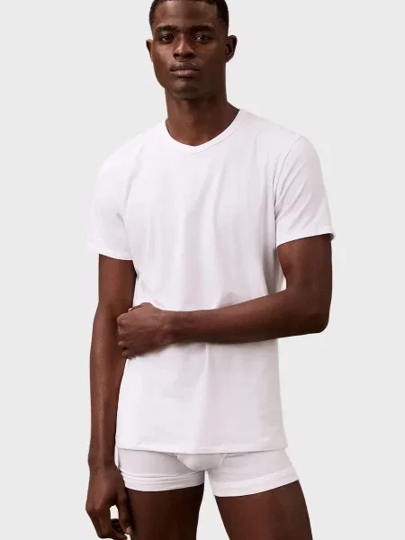 Футболка Calvin Klein з круглим вирізом біла