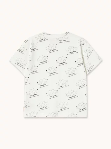 Tinycottons Дитяча футболка TINY & TINY KNITTED TEE