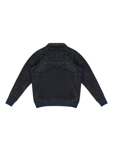 Pulover Aimé Leon Dore cu imprimeu geometric negru