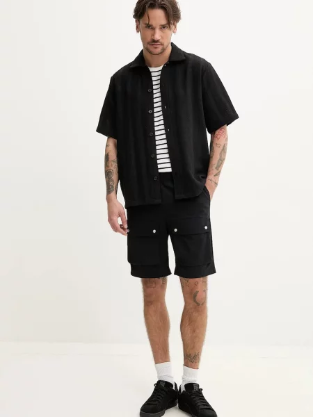 Resteröds Restörds tričko Bamboo Tee černé
