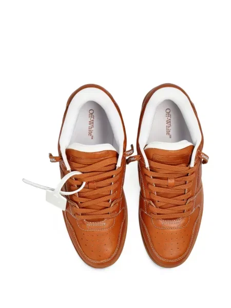 Sneakerși Off-white business alb