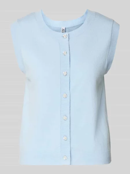 Bezrękawnik o kroju regular fit z mieszanki model ORINA' Pieces