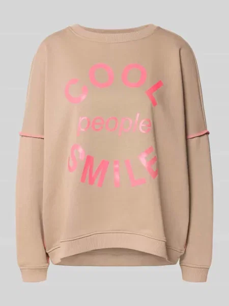 Bluza o kroju relaxed fit z okrągłym dekoltem Miss Goodlife
