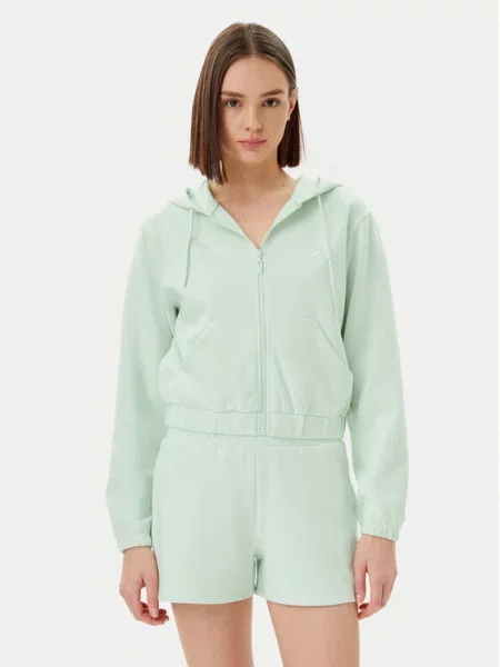 Bluza z kapturem Guess zielona
