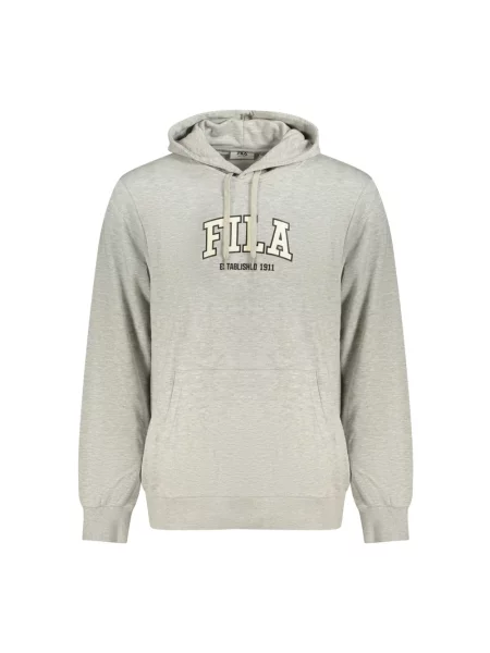 Bluza z kapturem Fila szara