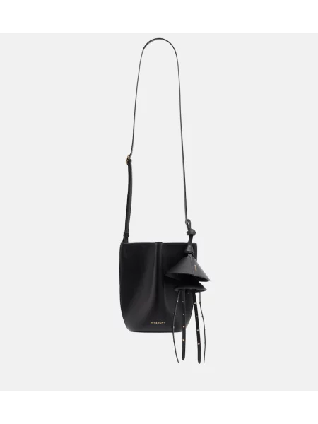 Pocnitură geantă Givenchy din piele negru