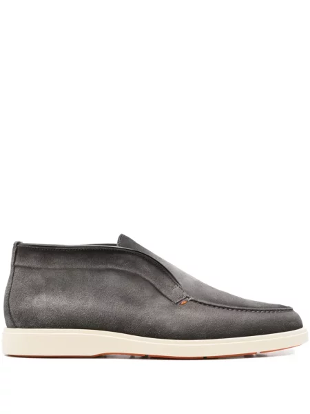 Botine Santoni slip-on gri
