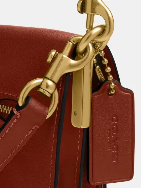 Кожаная сумка Coach