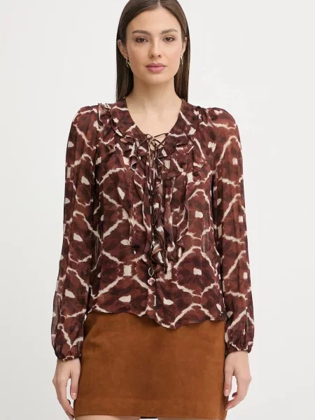 Pedro del Hierro bluză maro