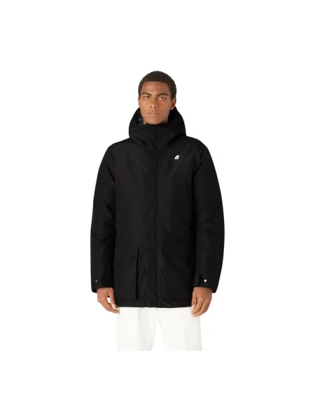 Parka K-way termoaktywna czarna