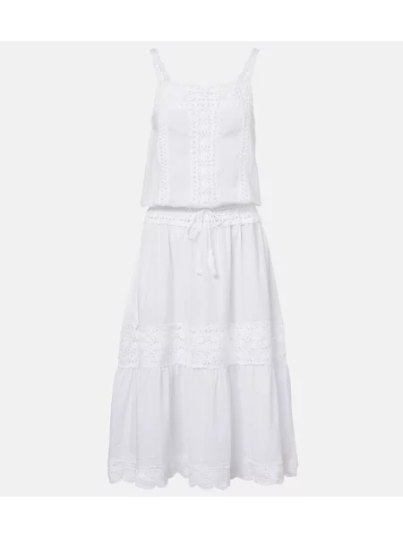 Rochie midi Anna Kosturova alb