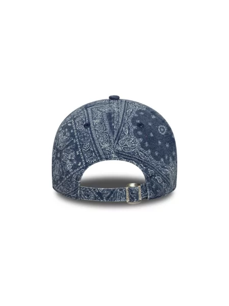 Kapa sa šiltom New Era WASHED PAISLEY plava